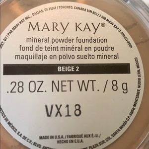 NEW/SEALED Mary Kay mineral foundation BEIGE 2